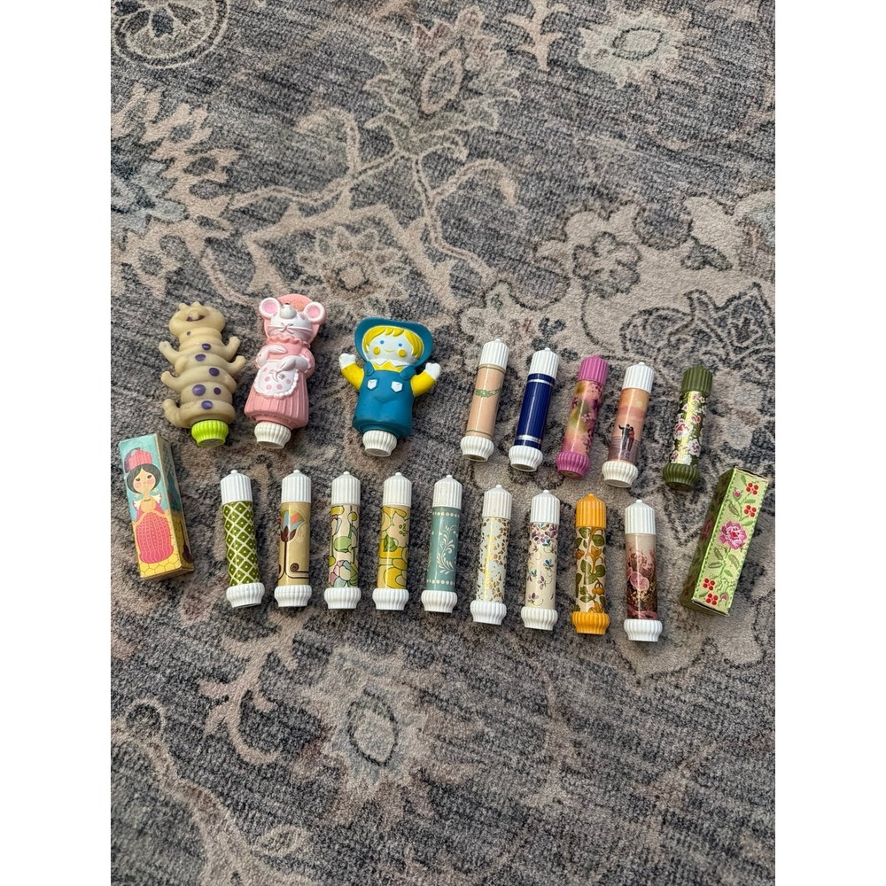 Huge Lot Avon Demistik Perfume Solid Bundle Vintage Collectible